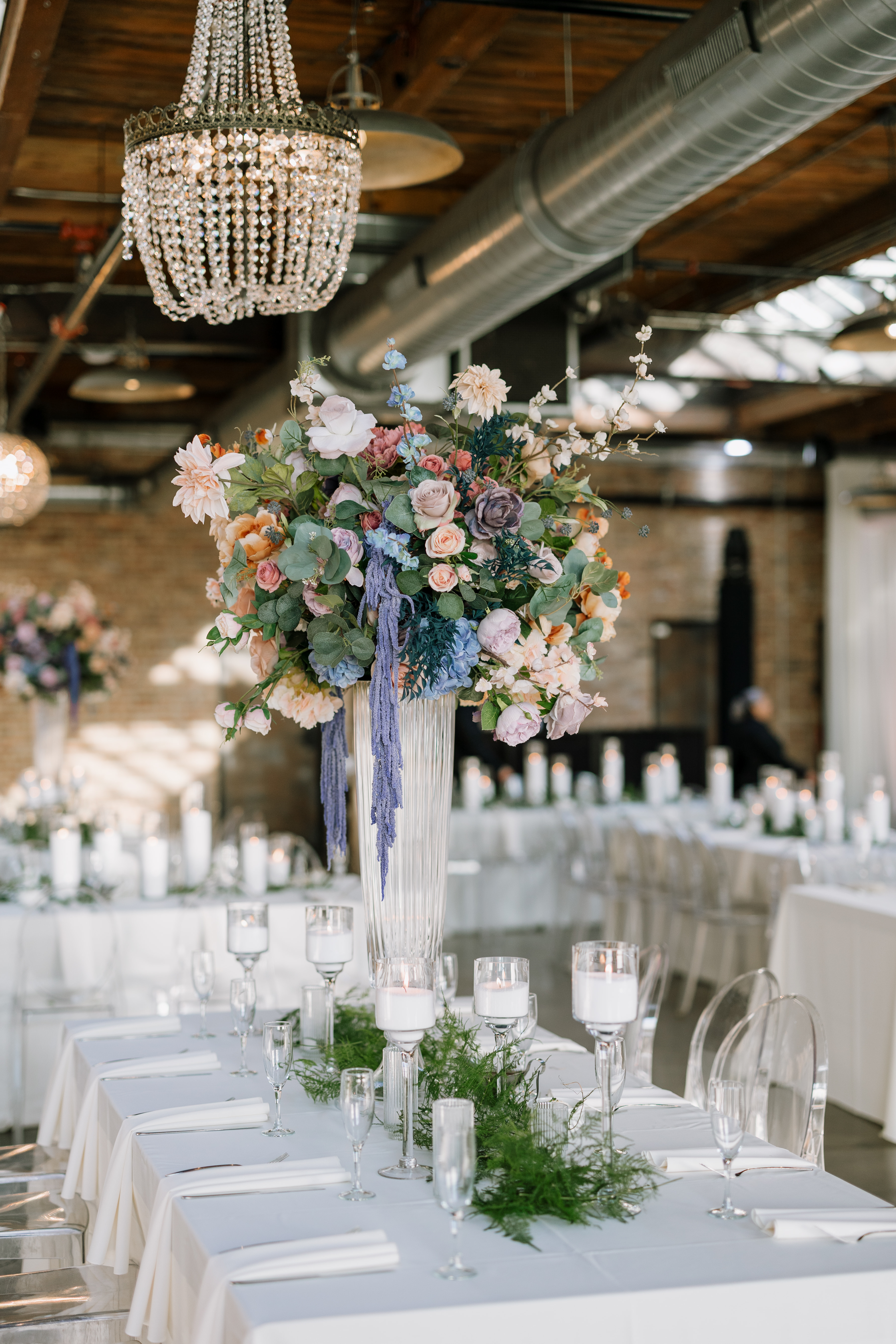 tall floral centerpieces-Lusia Studio Photography