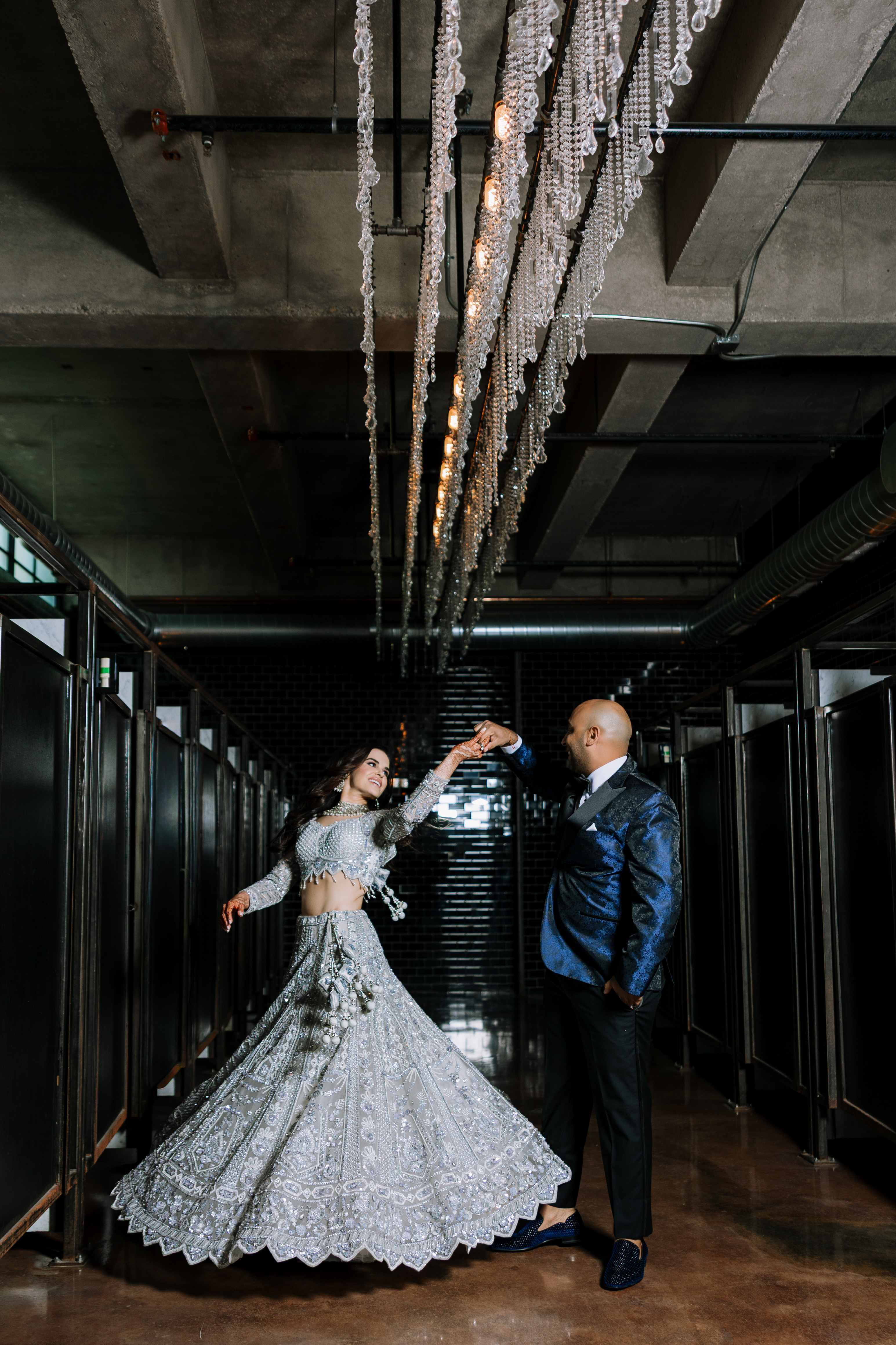 bride and groom dancing-Lusia Studio Photography