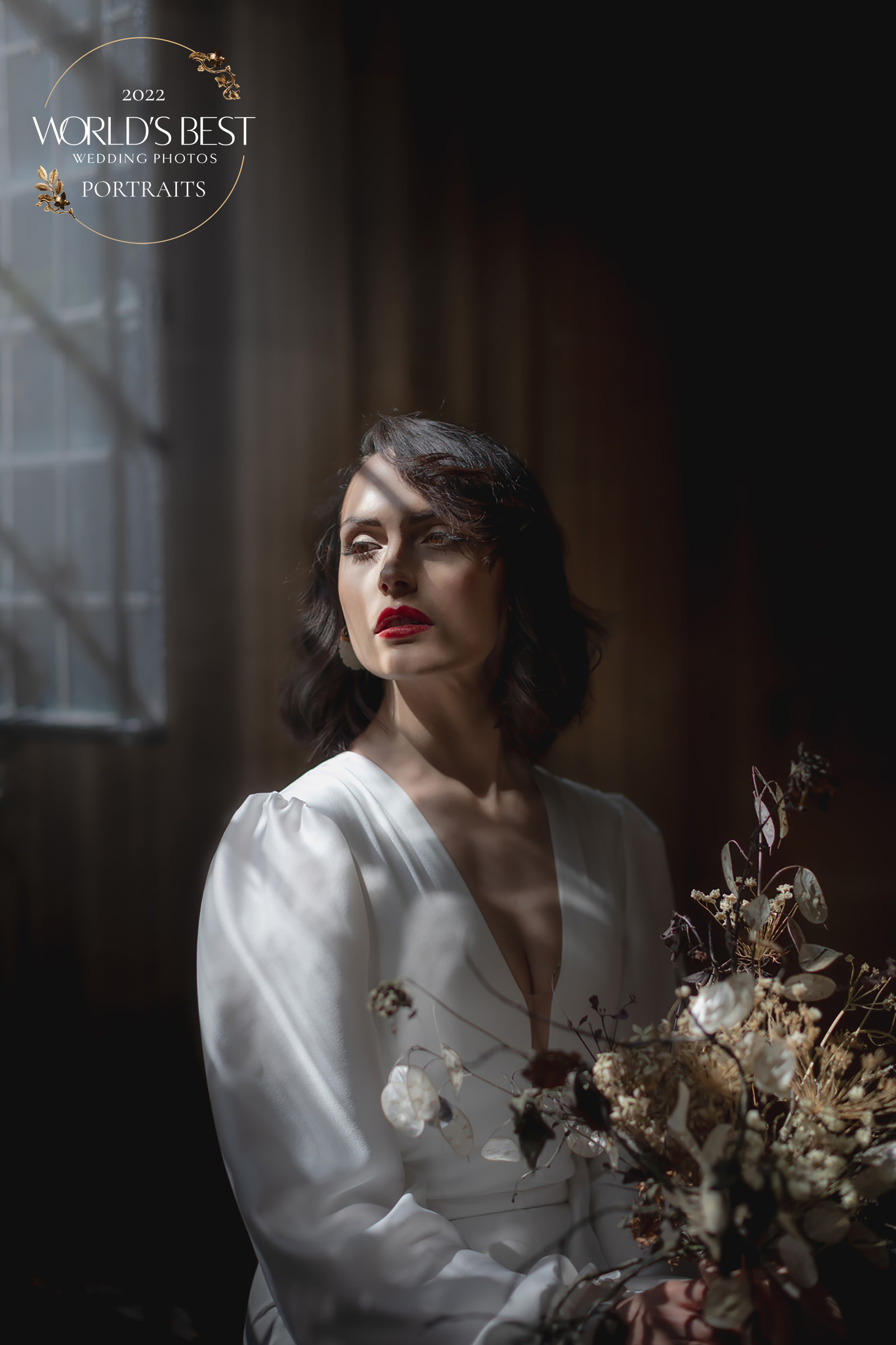 Best Bridal Portrait Finalist Photo by Andrea Verenini from the UK