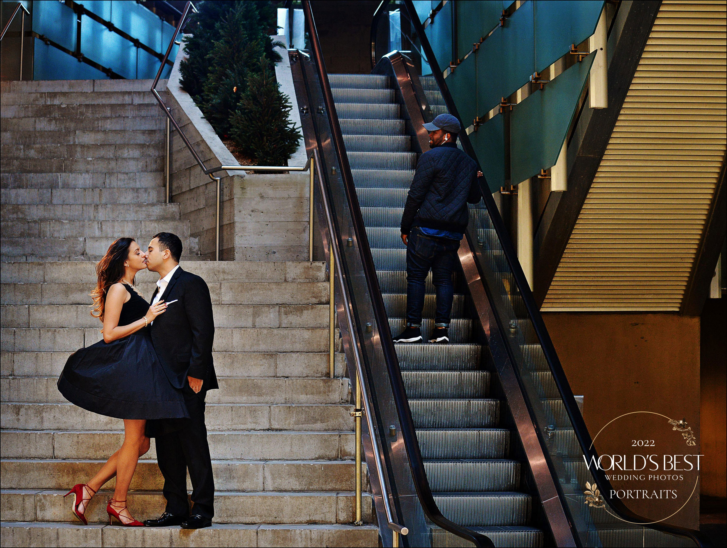 Best engagement portrait finalist photo by Jeff Tisman from New York, US