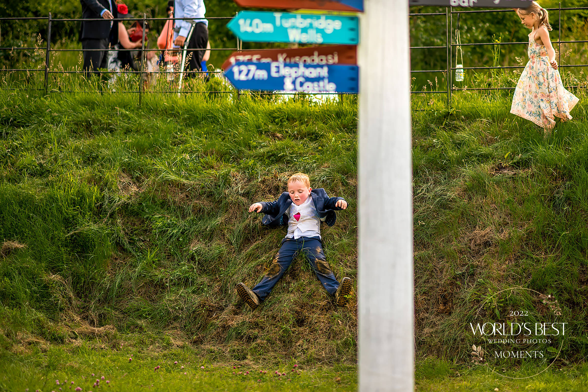 Best Just Married Moment Finalist photo by Dan Morris from the UK
