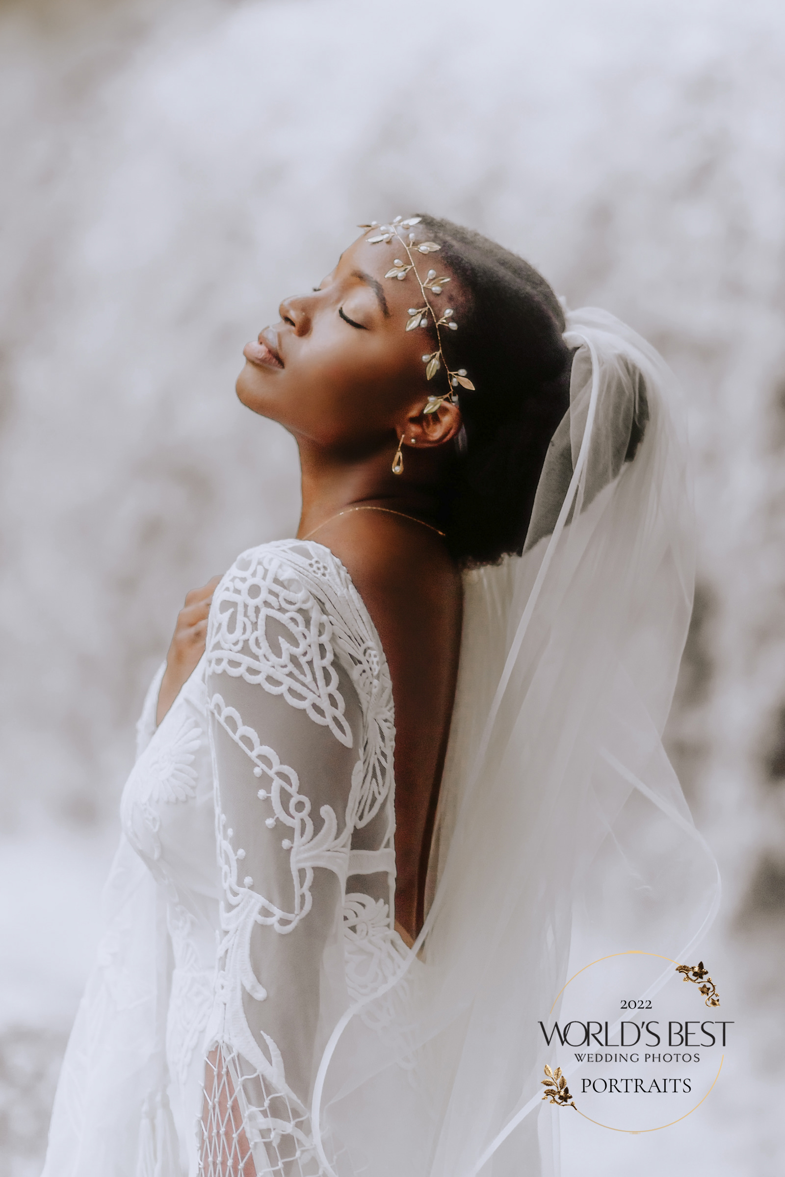 Best Bridal Portrait Finalist Photo by Danielle Green, Layers Photography from Arkansas