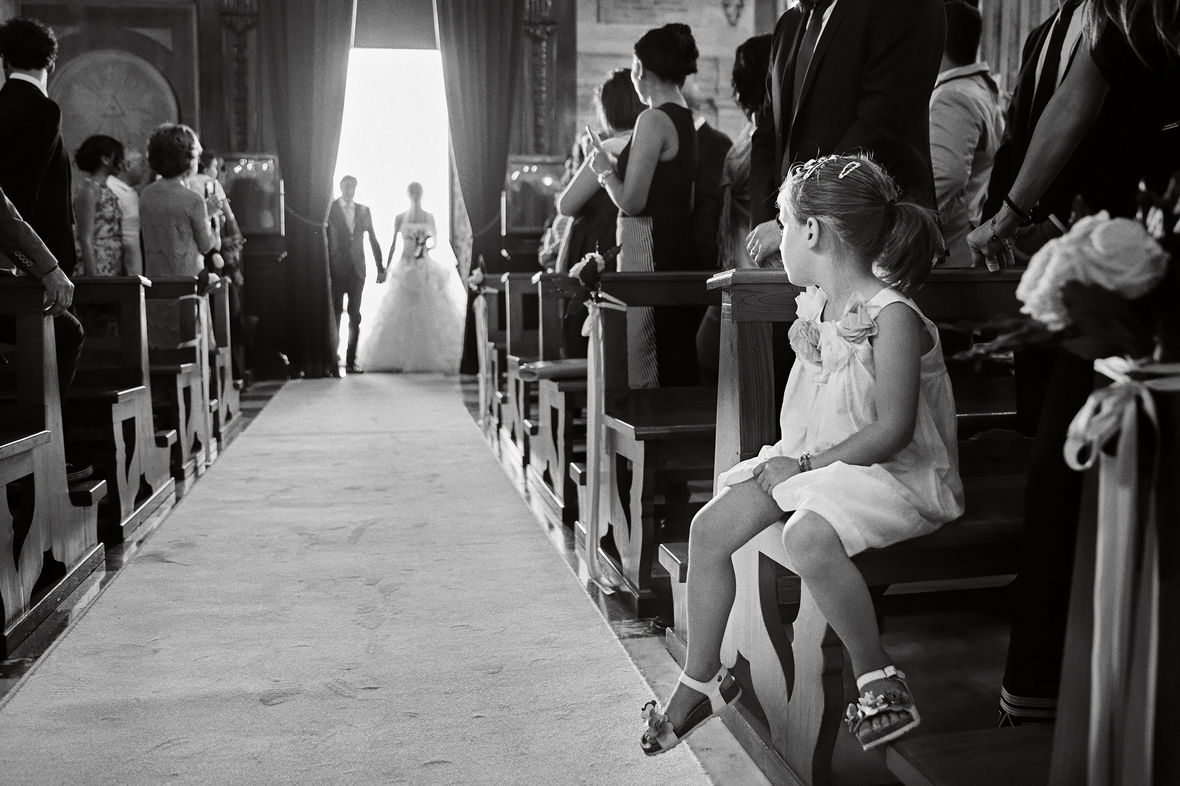 Documentary ceremony photo by Andrea Bagnasco, best wedding photographers in Italy