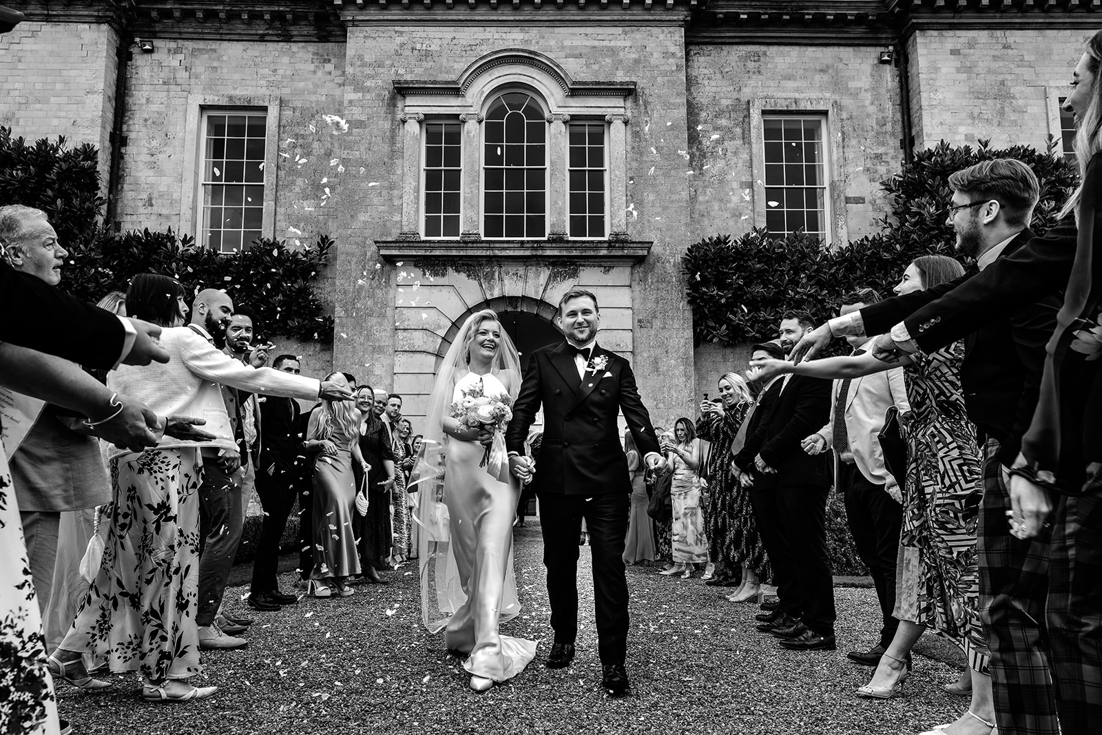 Processional in black and white