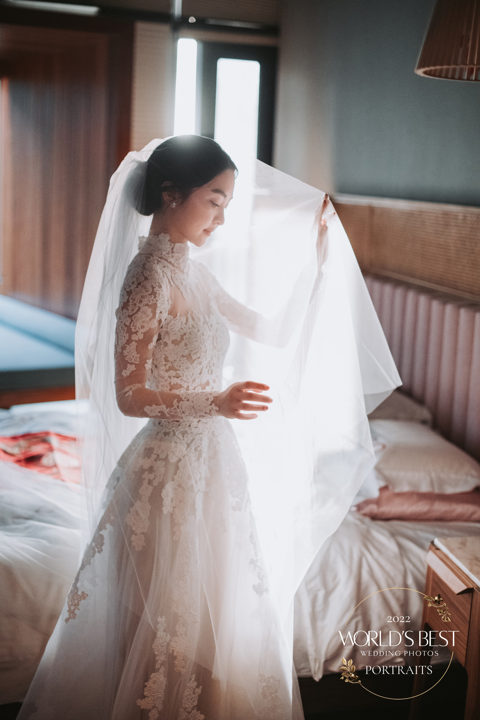 Best Bridal Portrait Finalist Photo by Mun Keat Studio from Malaysia