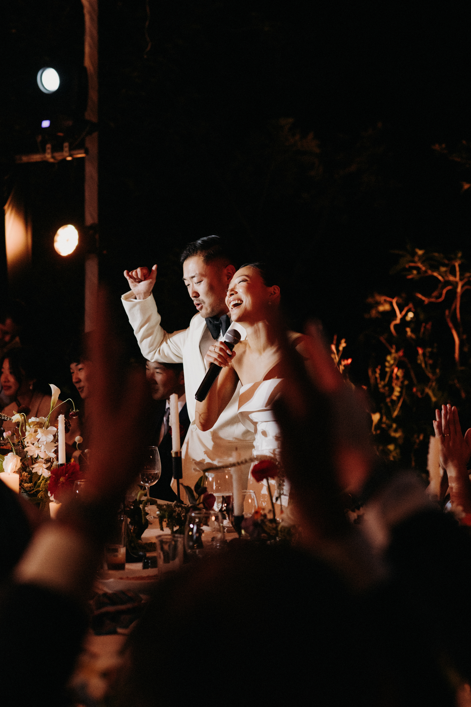 Villa Santa Monica wedding toast, Anna Sauza Photography