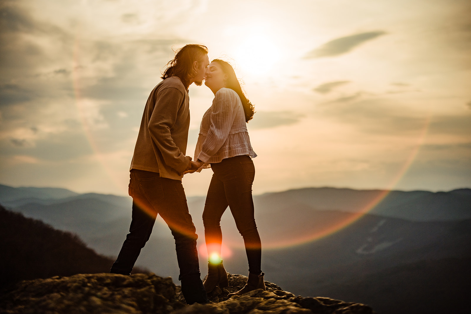 Editor's Picks - Lens Flare Collection - photographed by The Crawfors, Pacific Northwest adventure wedding photographers