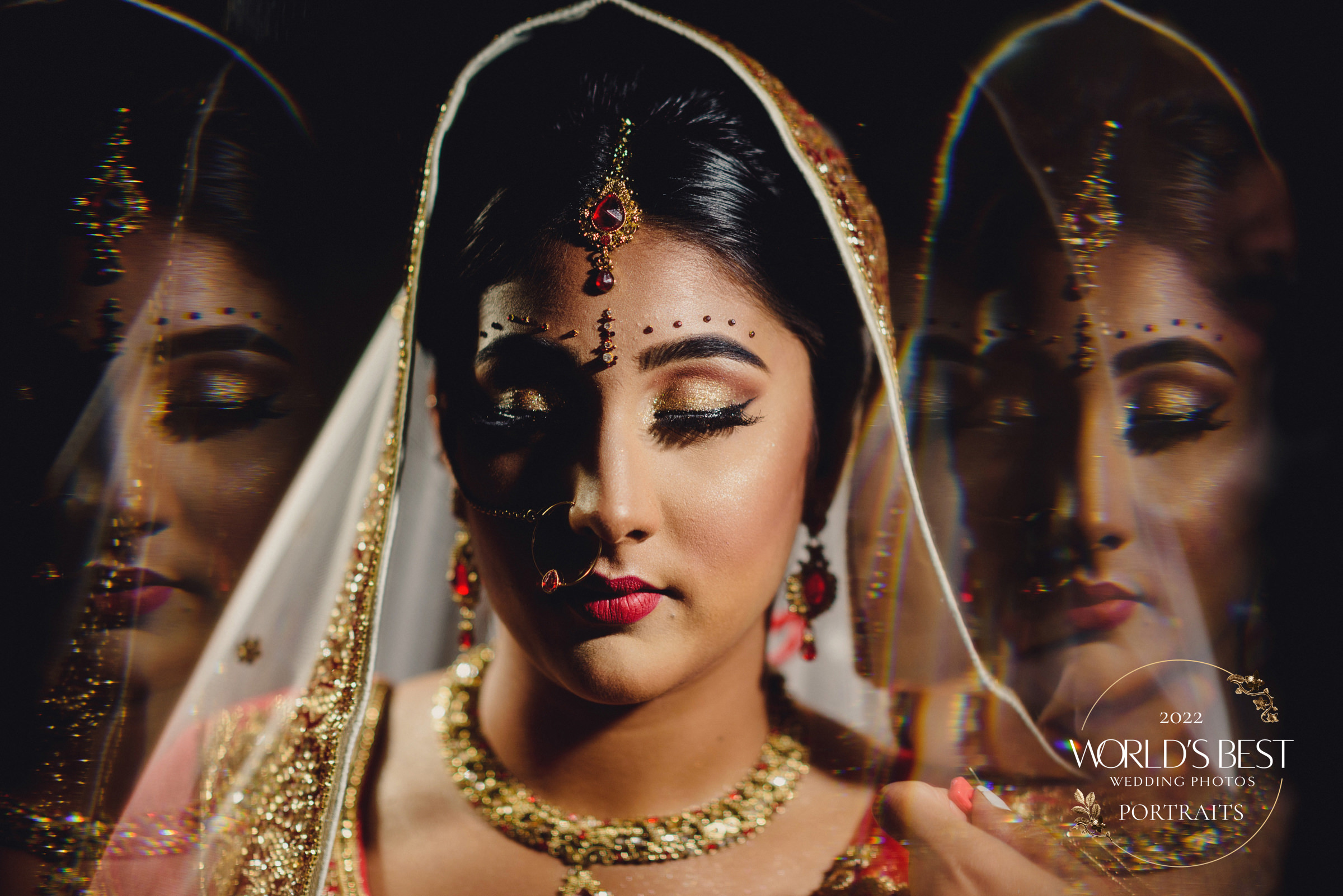 Best Bridal Portrait Finalist Photo by MIKI Studios from the UK