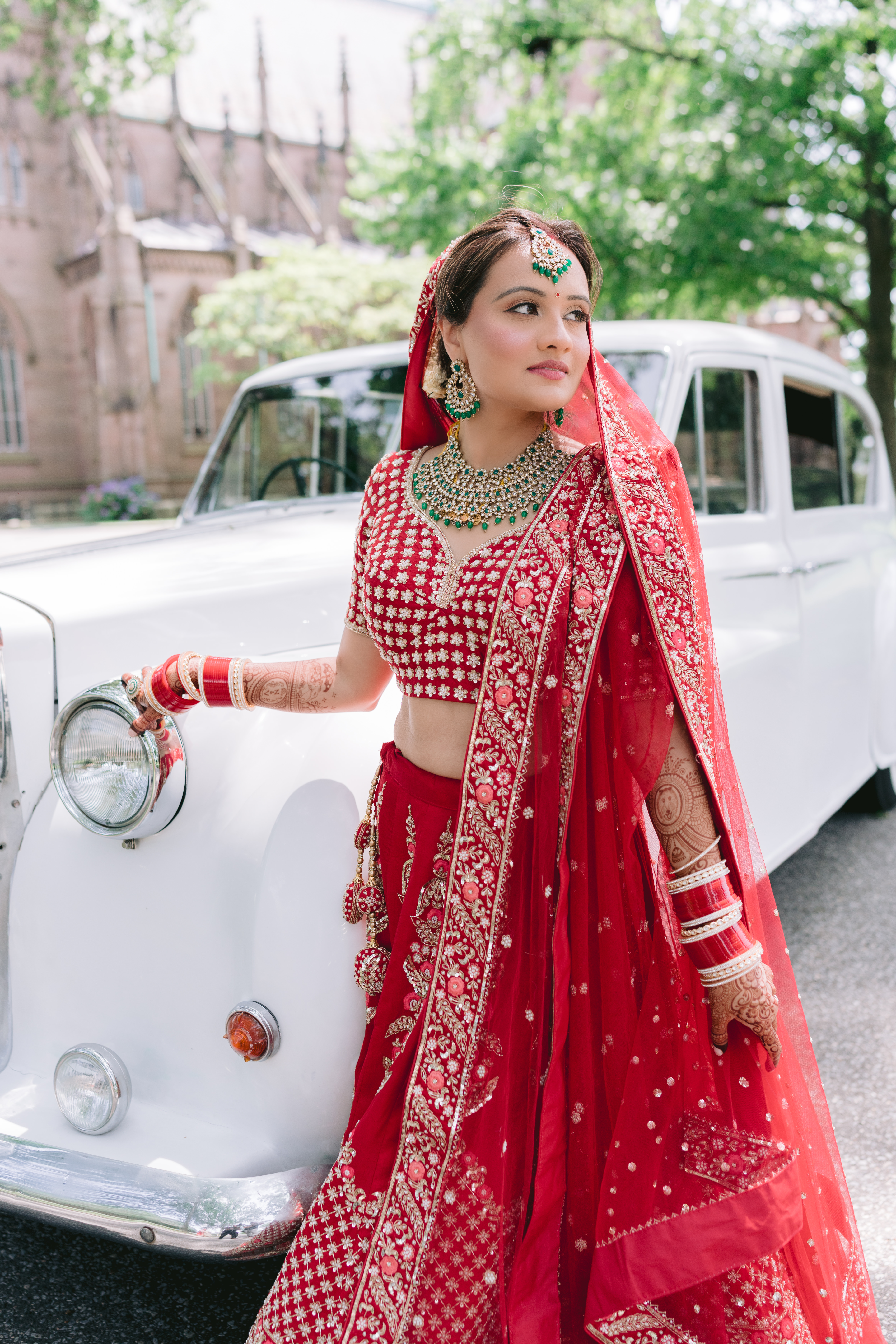 Bridal portrait at Garden City Hotel wedding photography by PTarfiq Photography, NY