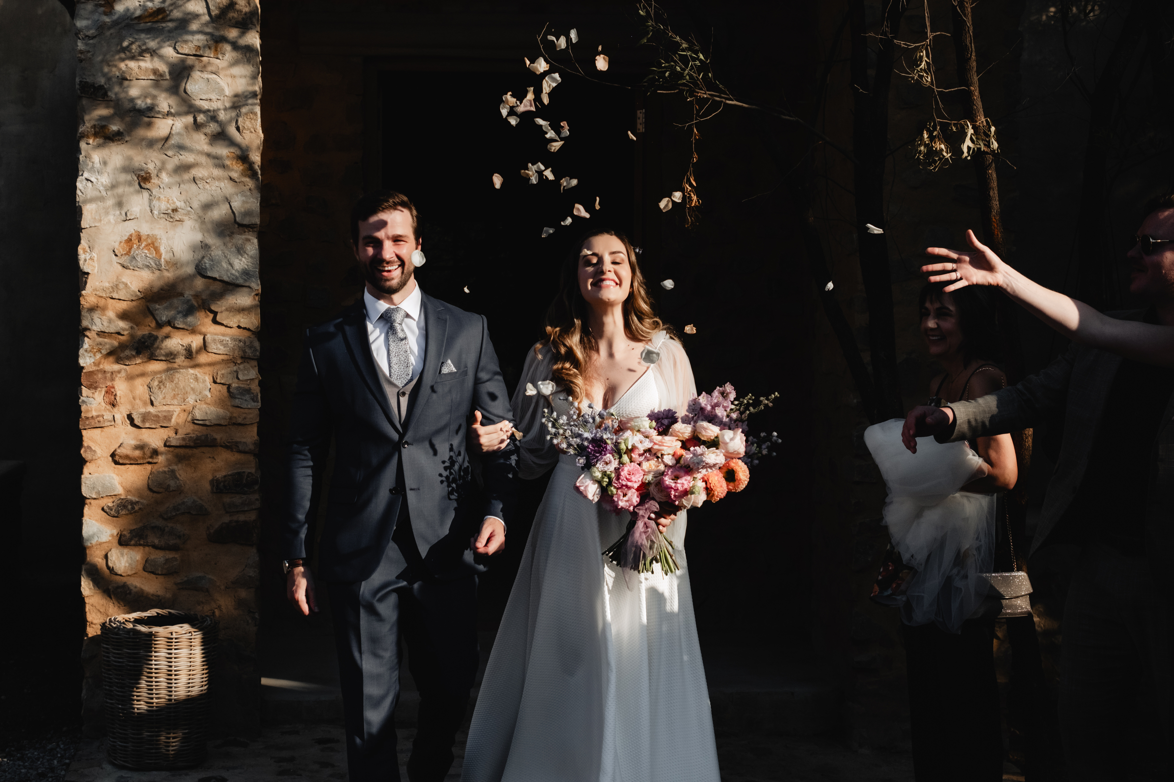 just married at Campagne Living, Pretoria