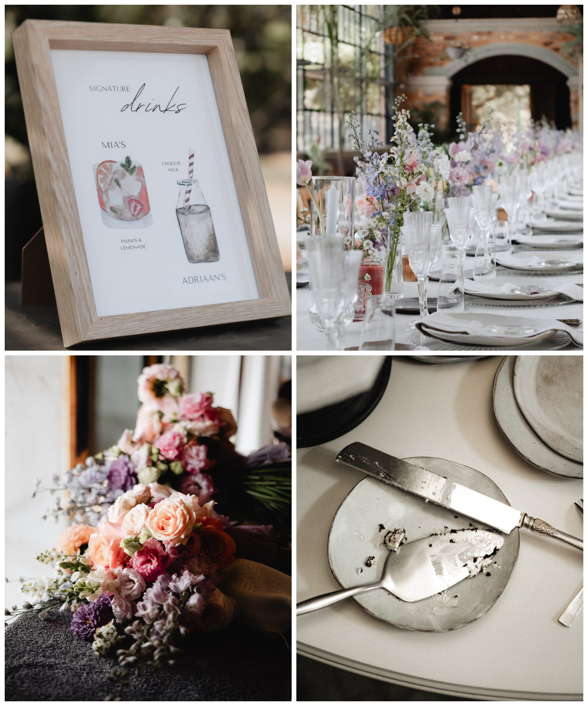 reception details, Campagne Living