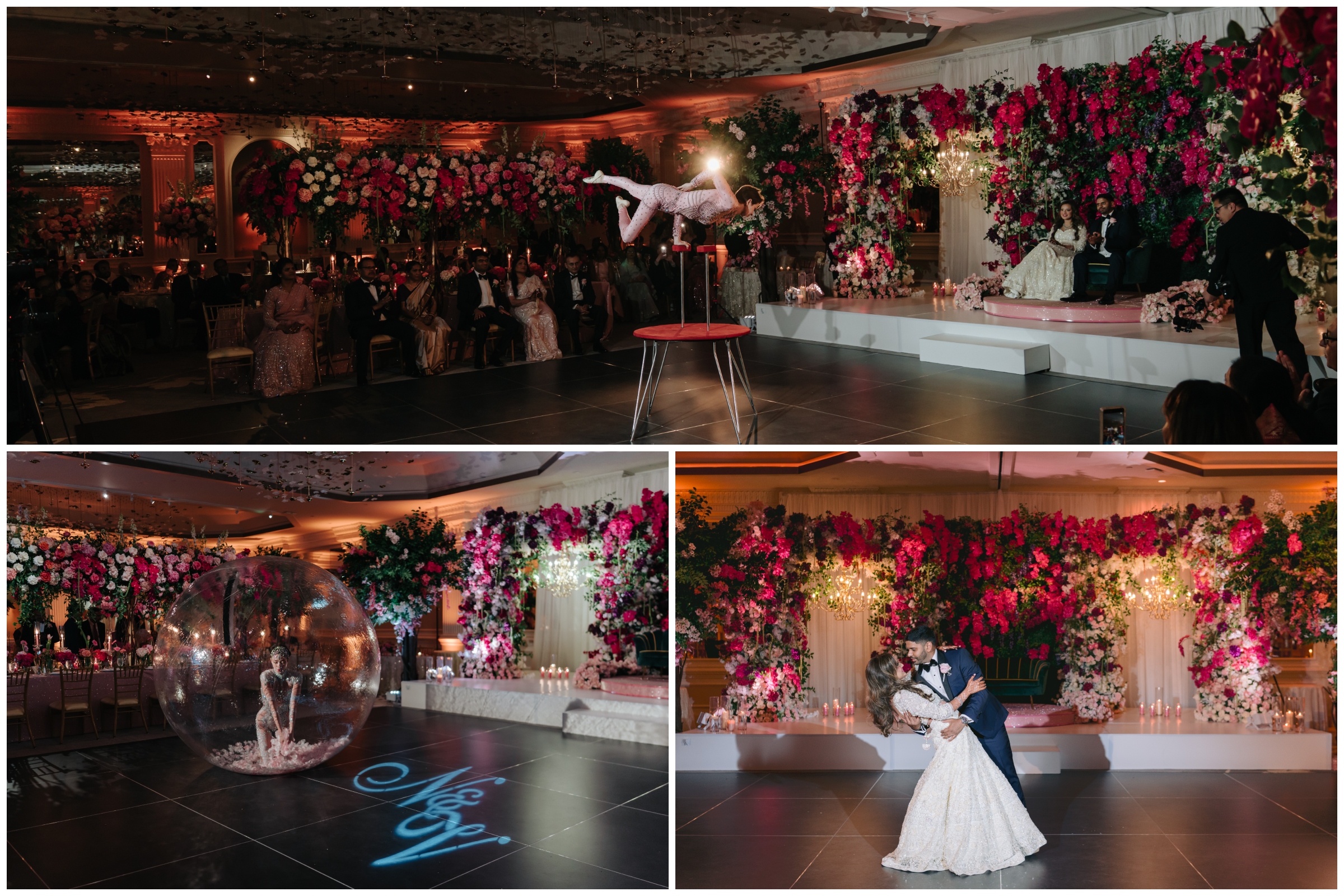 Reception Party Garden City Hotel wedding