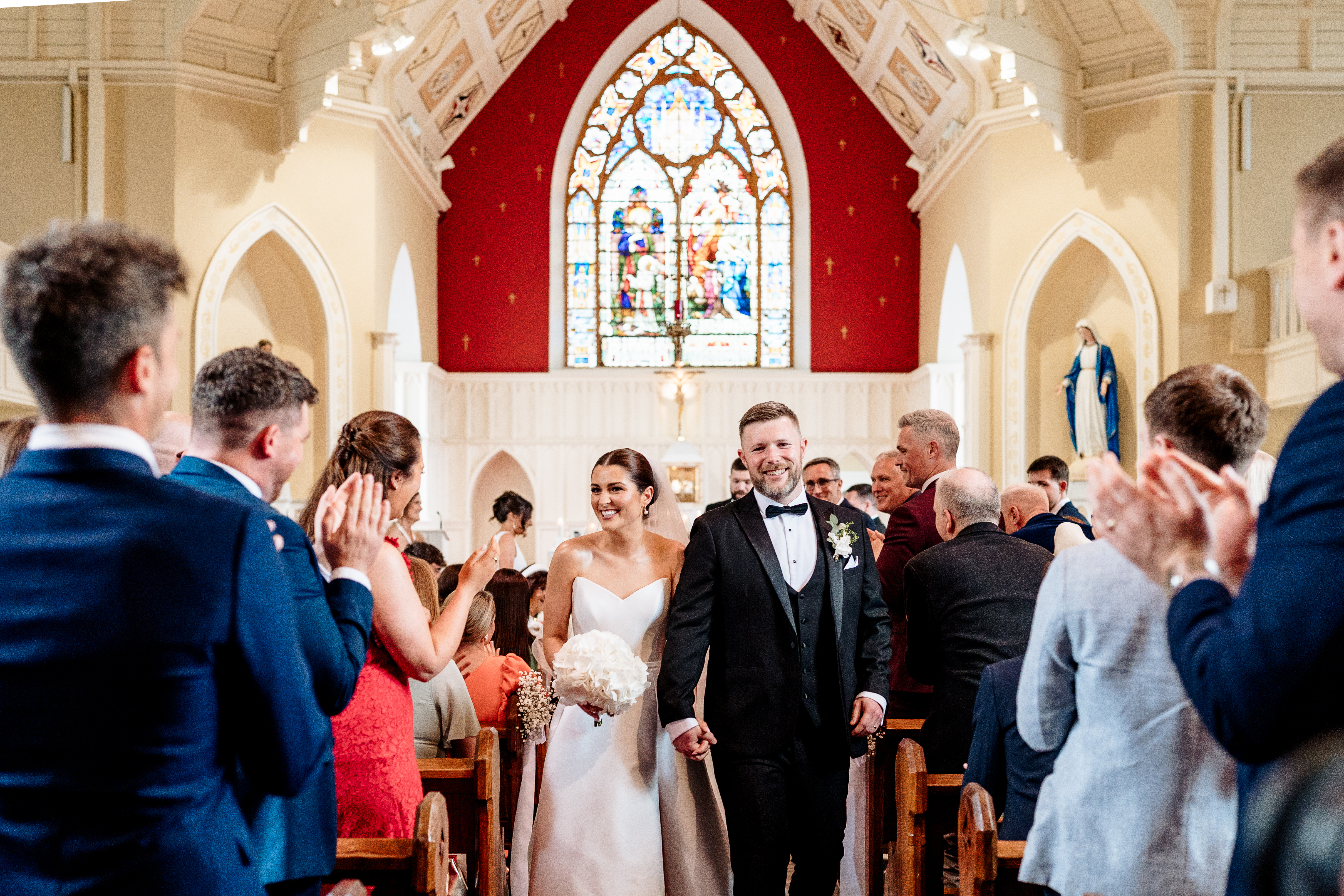 Kilshane House processional ceremony, Sarah Kate Photography - Ireland