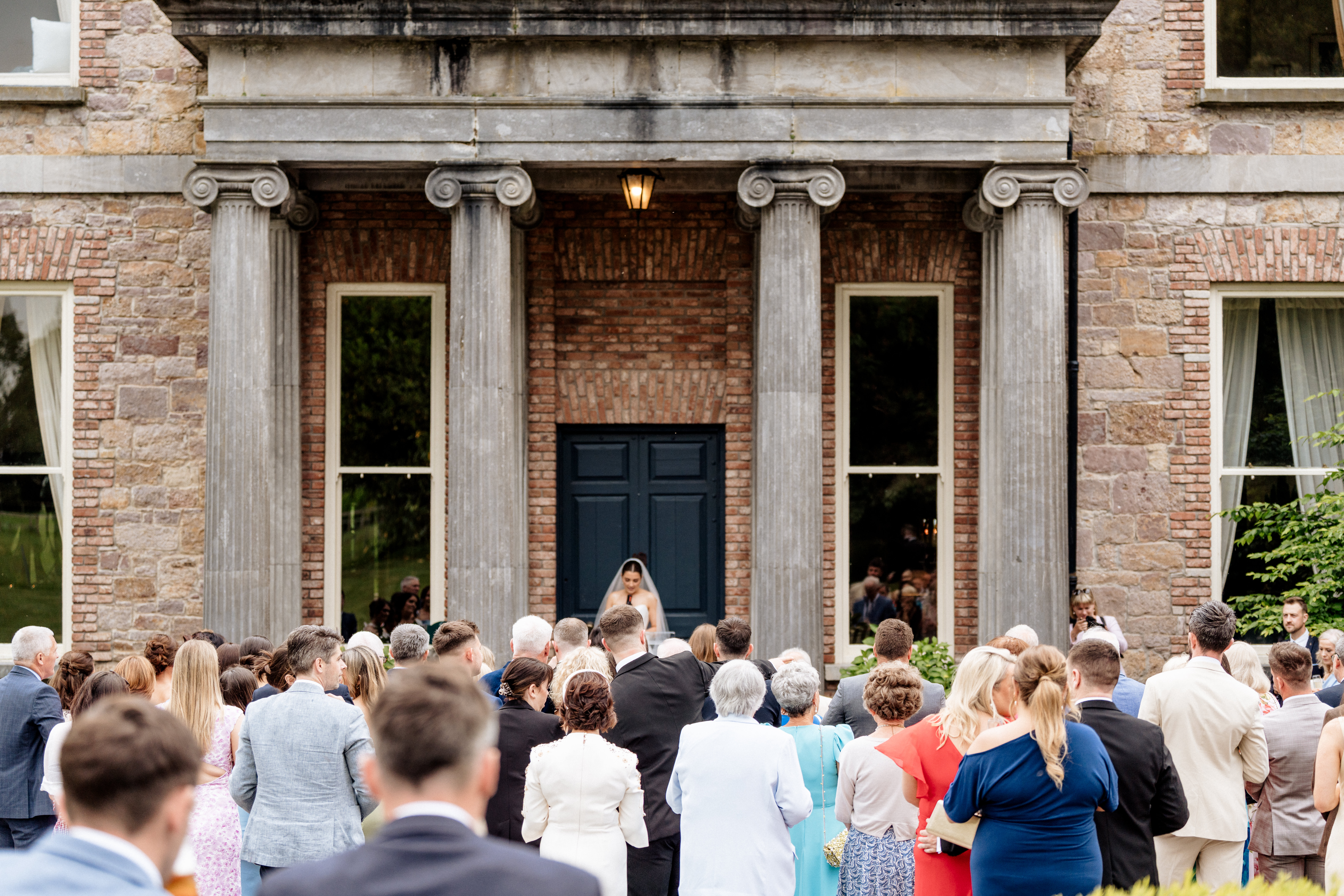 Kilshane House exterior, Sarah Kate Photography