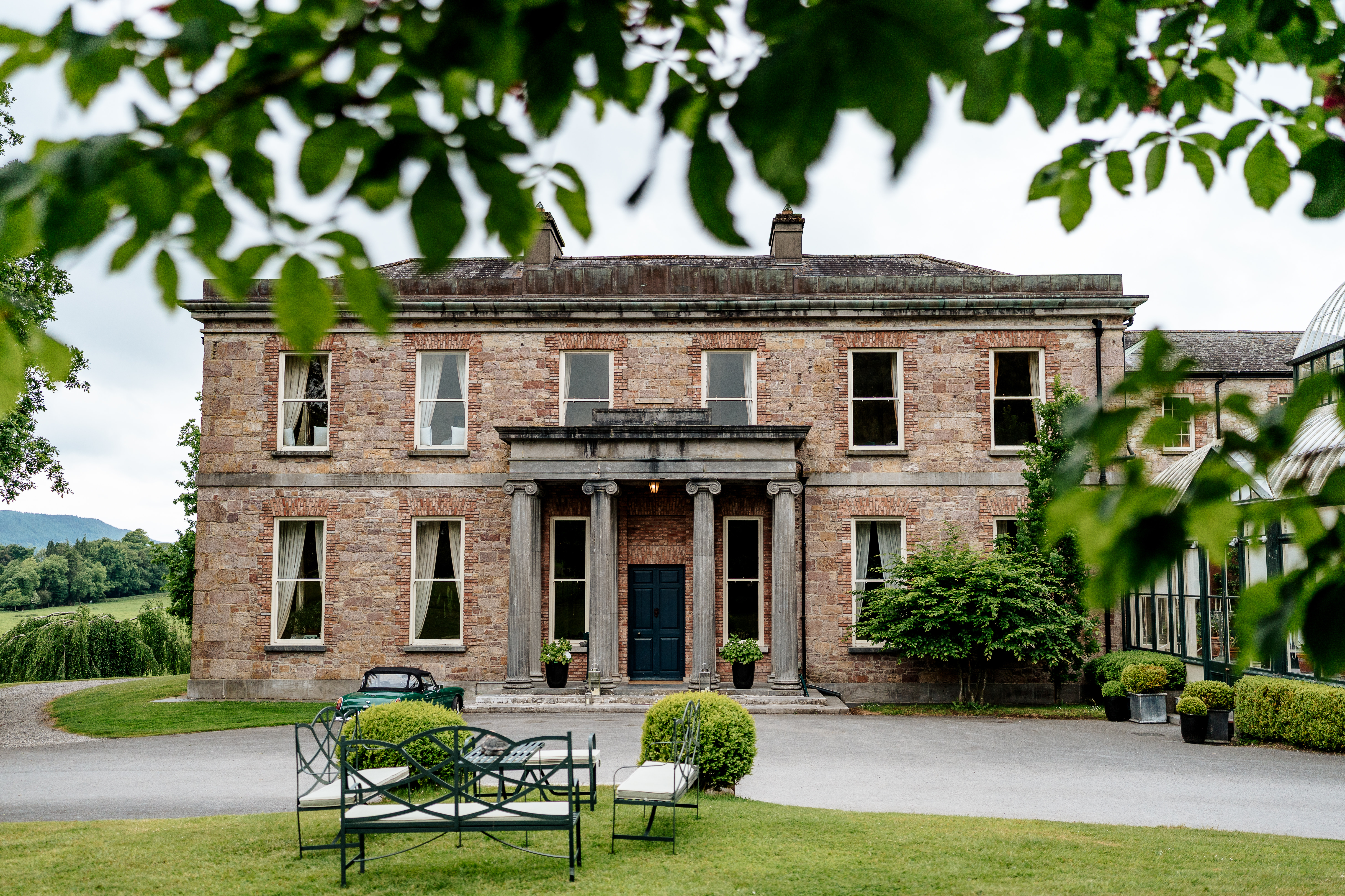 Kilshane House exterior, Sarah Kate Photography