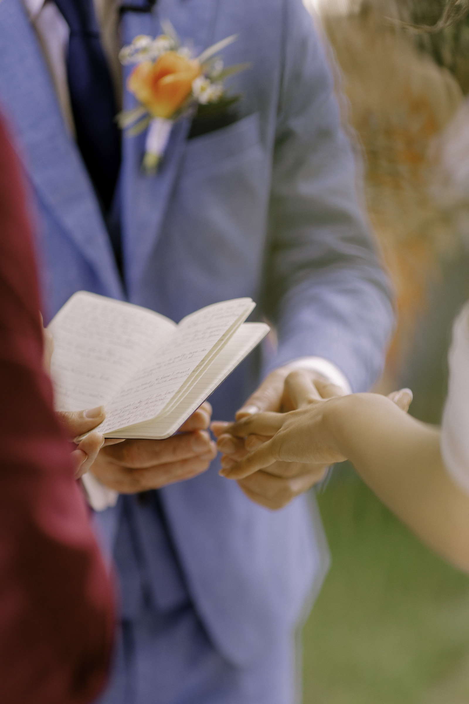 Reading the vows, Pedro Filipe Fotografia, Portugal wedding photographer