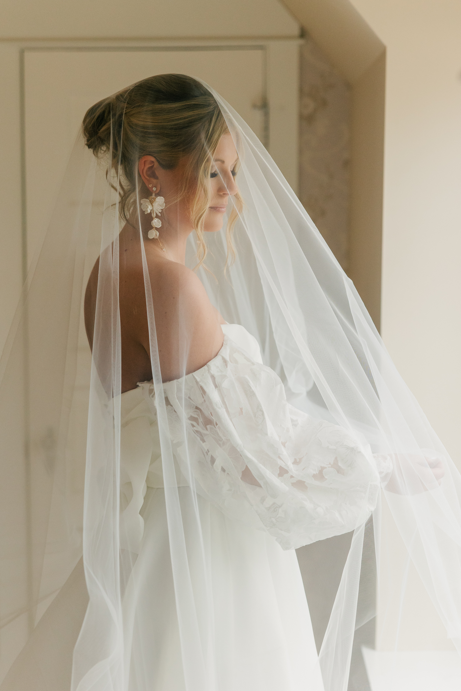 Bridal portrait for wedding at Venue3Two, Grand Rapids, Chrystin Melanie Photography