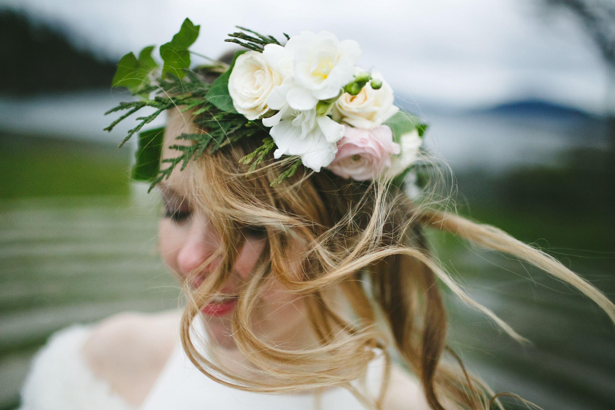 Fresh Floral Crowns-Wedding Crowns and Bridal Headpieces