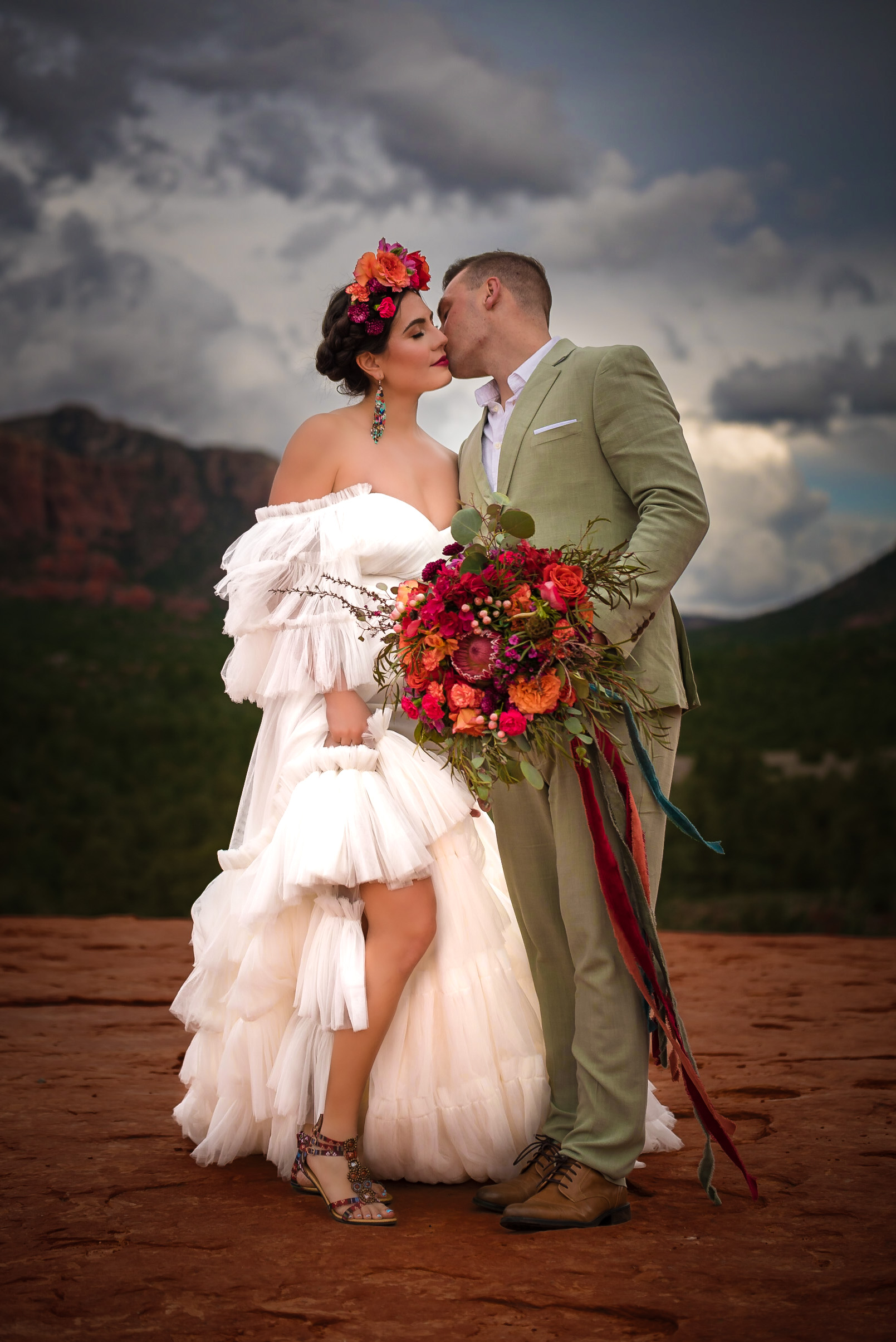 Fresh Floral Crowns-Wedding Crowns and Bridal Headpieces