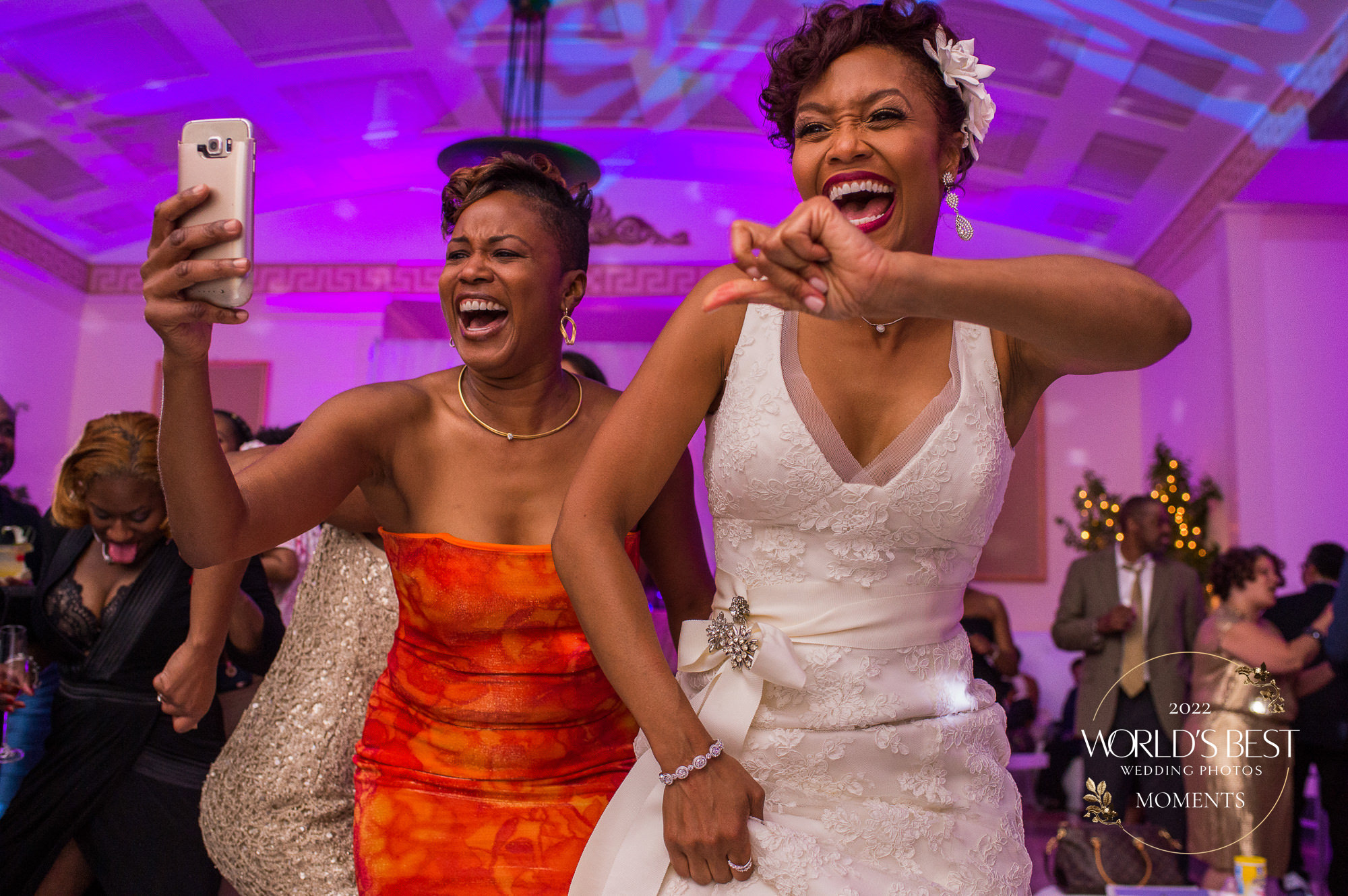 Best Funny Wedding Moment Finalist Photo by Beloved Agency from Washington DC