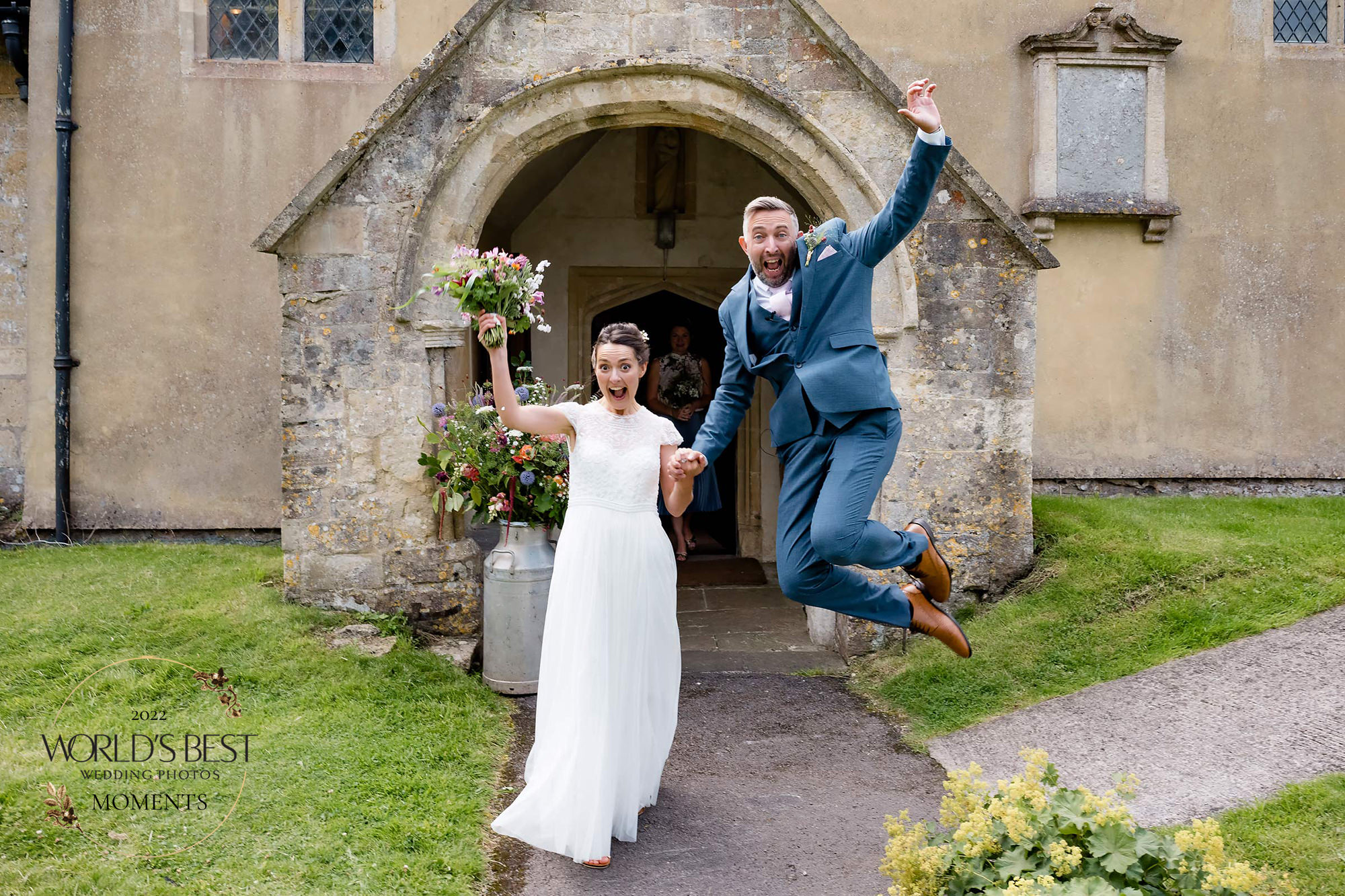 Best Just Married Moment Finalist photo by Rich Howman from the UK
