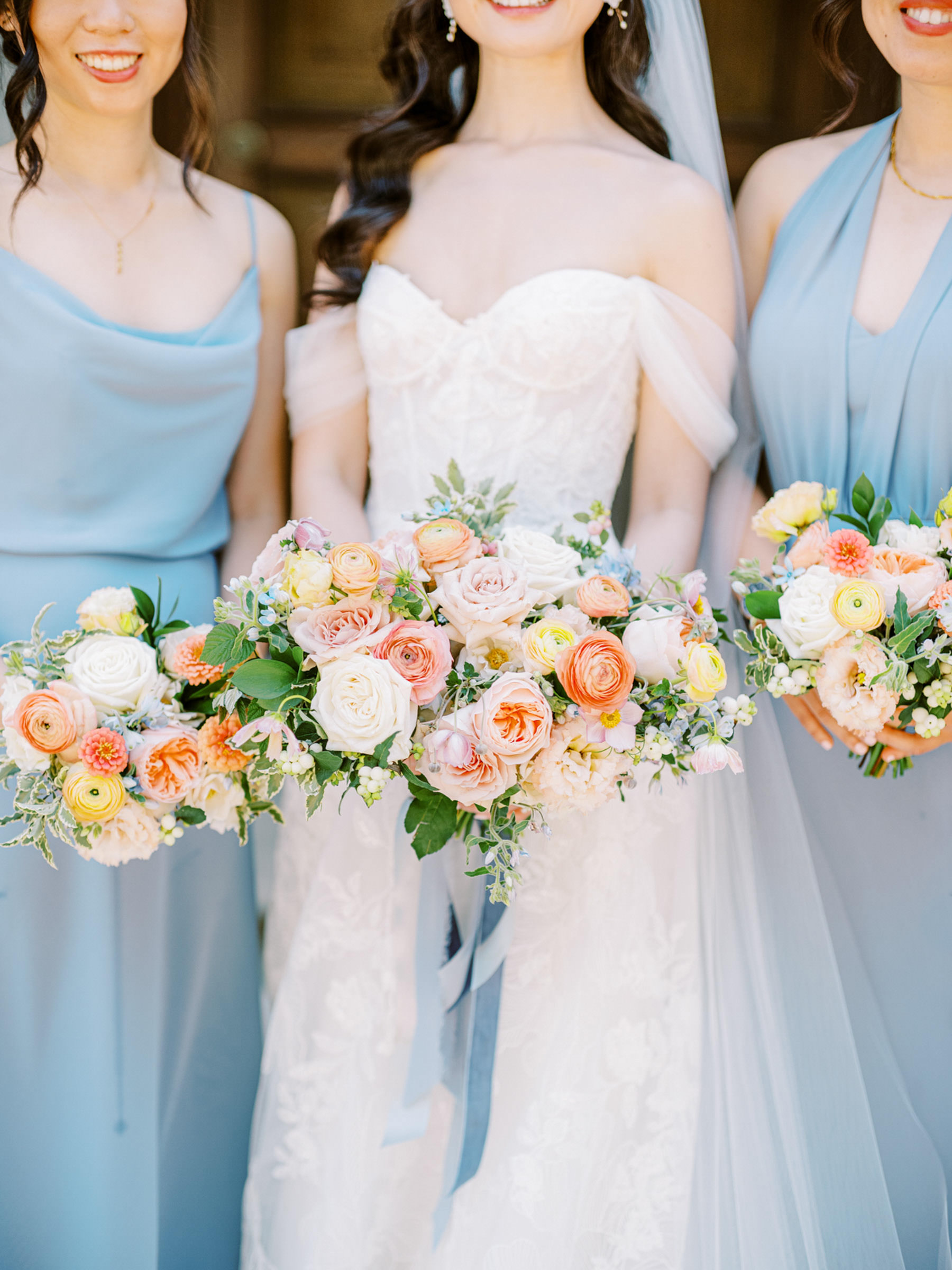 Colorful Summer Wedding Bouquets