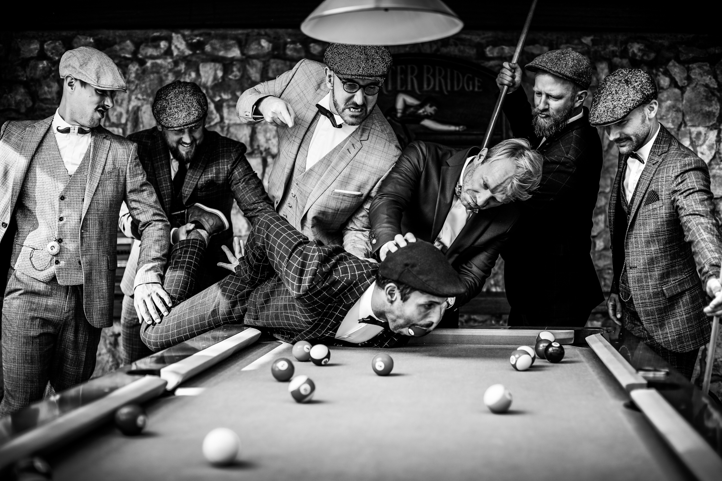 Best Groomsmen Group Portrait Finalist Photo by Julien Laurent-Georges of Photocamex, France