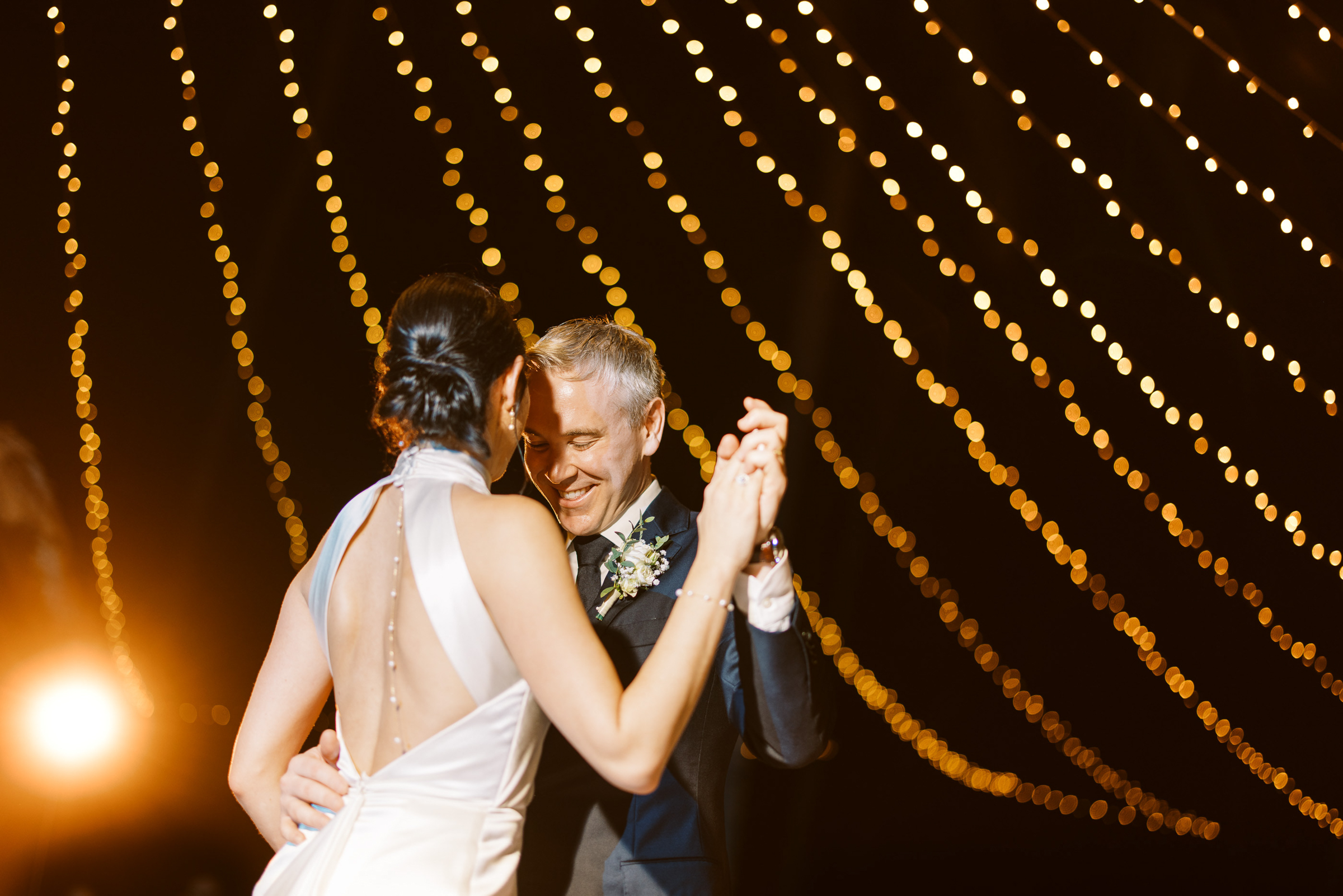 first dance, wedding at The Oberoi Resort, Lombak