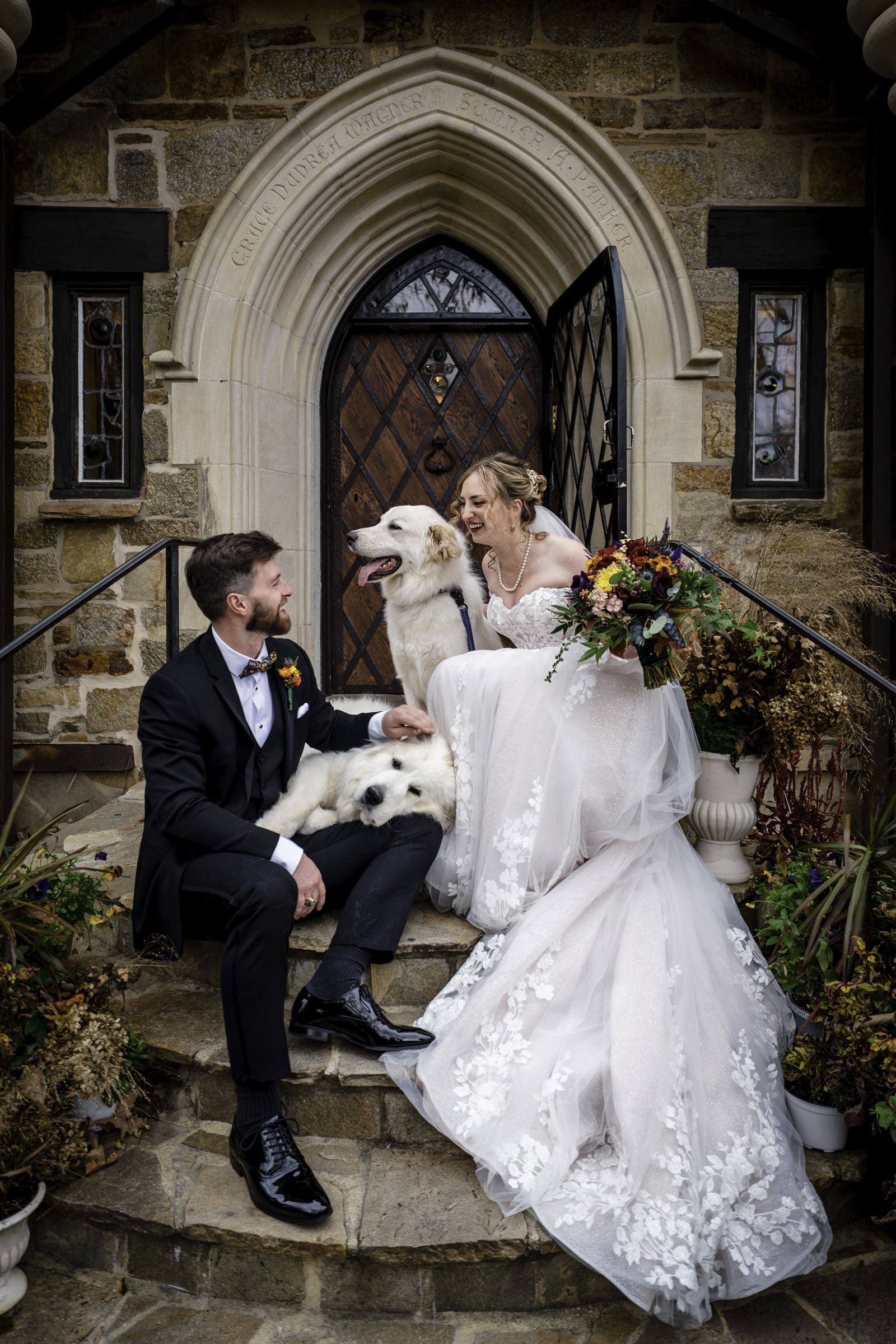 fall-wedding at Cloisters Castle-maryland-portrait-by-bee-two-sweet