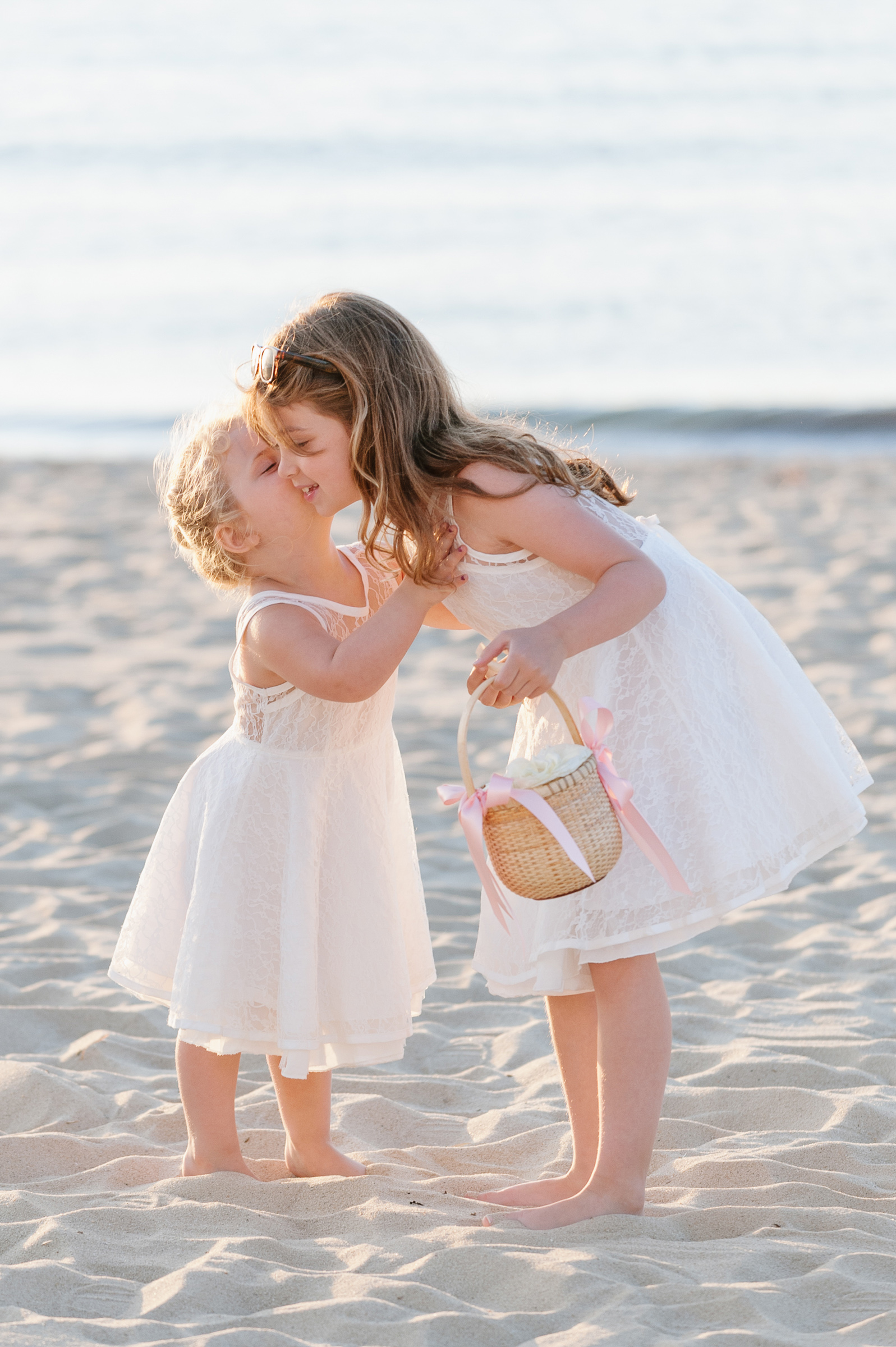 Little girls on beach sand - photo by Nantucket wedding photographer-Zofia & Co Photography Little girls on beach sand - photo by Nantucket wedding photographer-Zofia & Co Photography