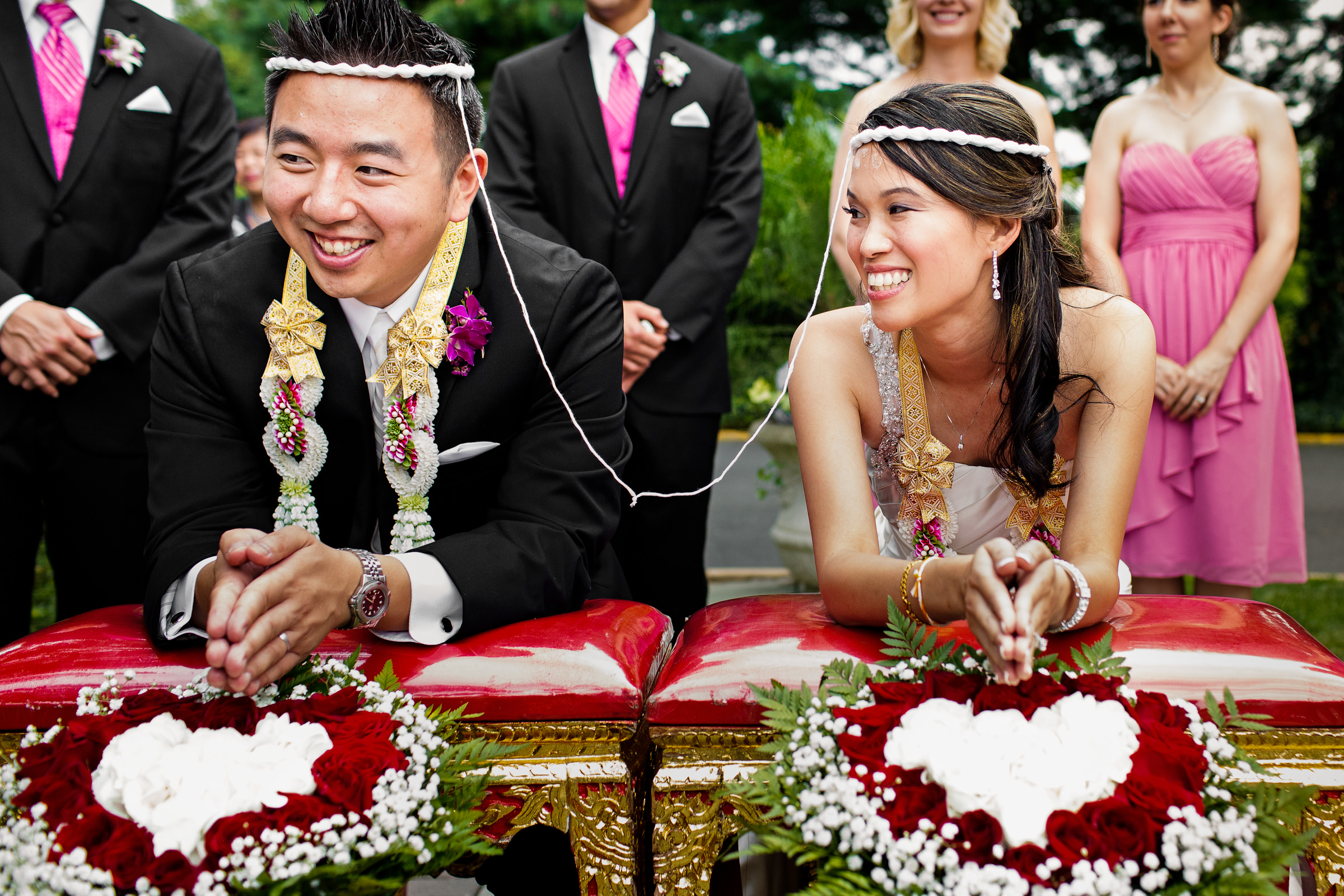 Sweet couple ceremony portrait - photo by Procopio Photography