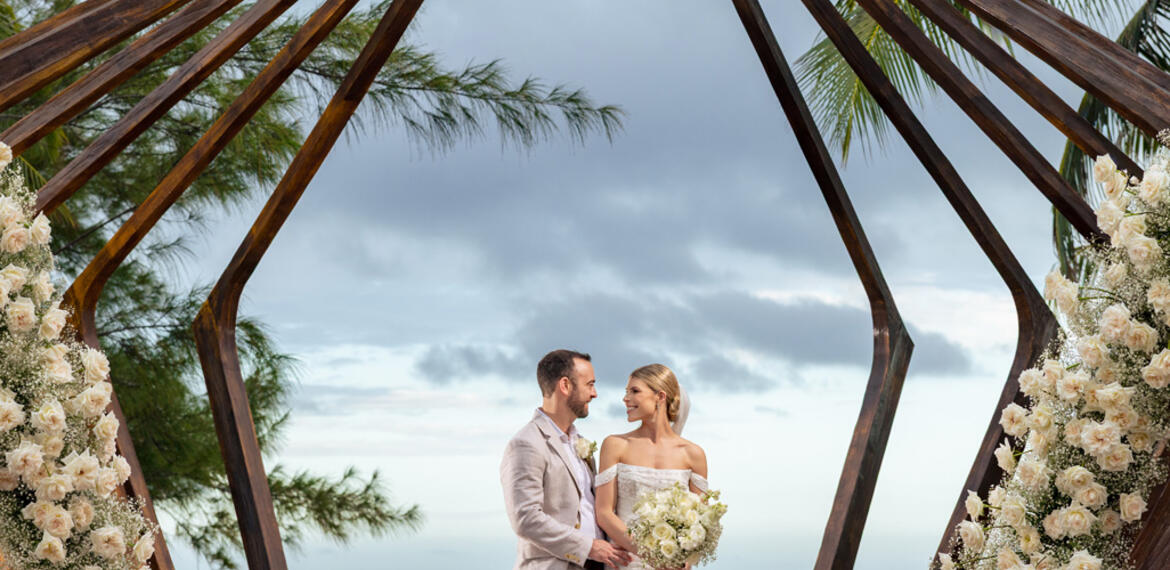 The Fives Beach Hotel wedding ceremony site