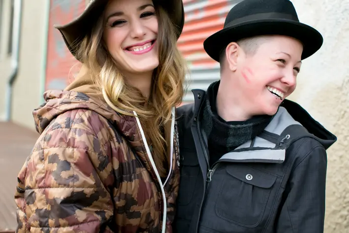 Super fun engagement portrait by Jessica Hill Photography
