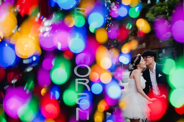colorful-bokeh-and-couple-by-ken-pak-washington-dc-photographer