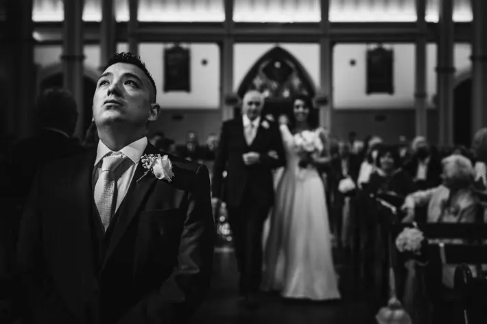 groom-awaits-bride-as-father-walks-bride-to-altar-lima-conlon-photography.