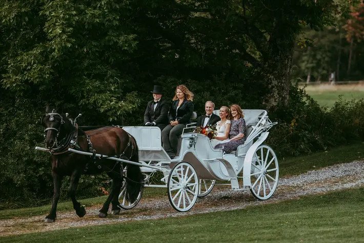 exit-in-horse-drawn-carriage-photo-by-savannah-brown-photography