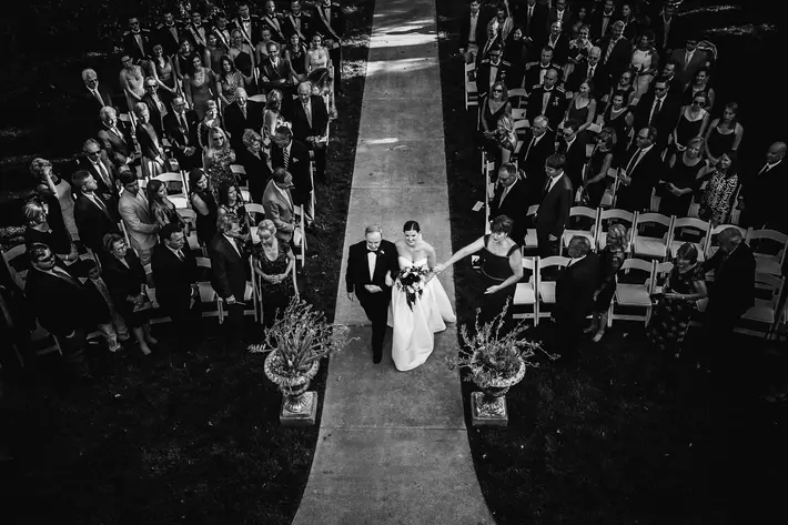 father-walking-bride-up-the-aisle-marissa-joy-photography