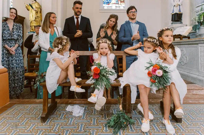 Sylvain Bouzat Photography kids at weddings