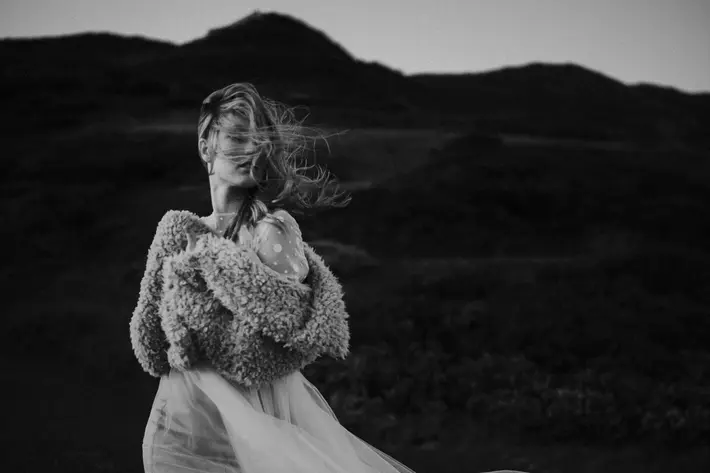 best wedding portraits in black and white by Chloe Ramirez