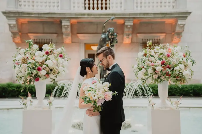 Boston Public Library wedding Nicole Chan Photography