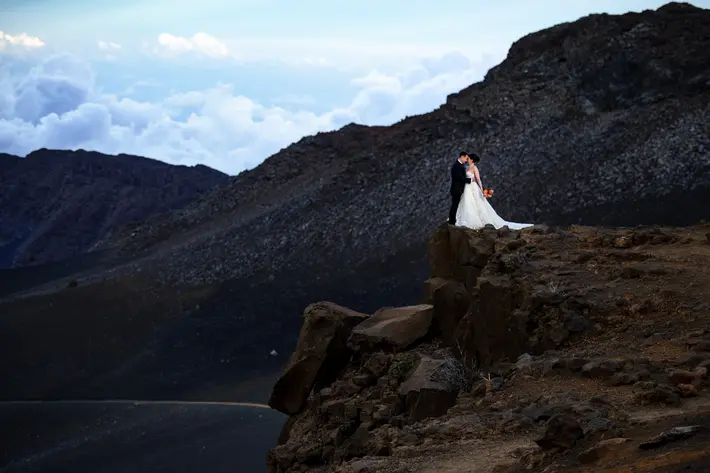 Haleakalā National Park elopement Hawaii