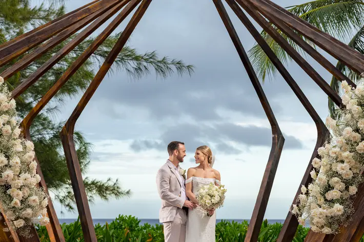 The Fives Beach Hotel wedding ceremony site
