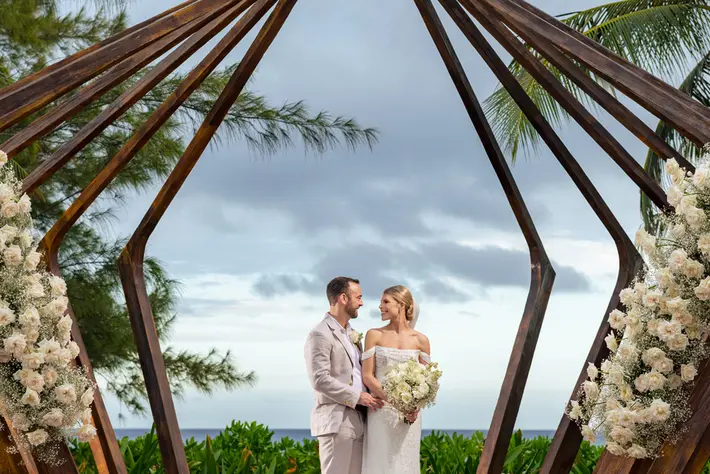 The Fives Beach Hotel wedding ceremony site