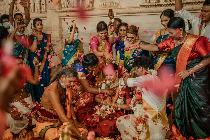 Indian Ceremony for World's Best Wedding Photos by Ameirfikri